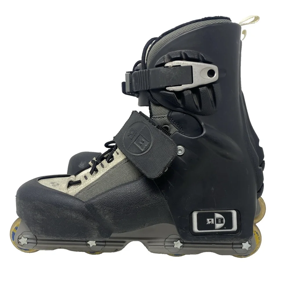 Vintage RB Rollerblade Patrone Men 11 Skates Canvas - Made in Italy!